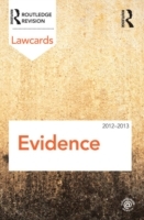 Evidence Lawcards 2012-2013