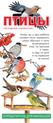 Птицы. Наглядный справочник. Определитель для малышей